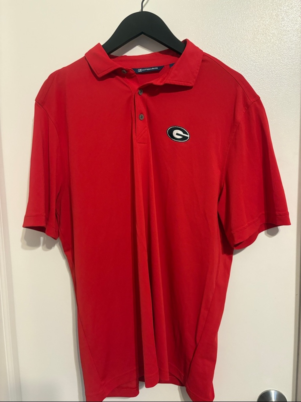 Cutter & Buck Georgia Bulldogs Red Polo Shirt